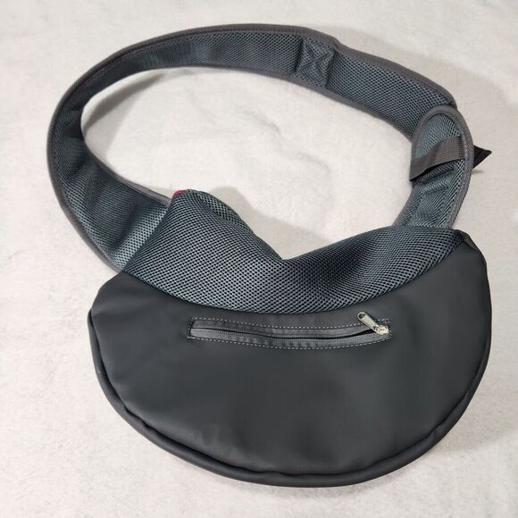 Yudodo Pet Carrier Bag Dog Cat Travel Bag Padded Strap Small Color Pink And Gray - Picture 3 of 13